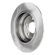 Rear, Driver or Passenger Side Brake Disc, Plain Surface, Solid, 5 Lug Wheels, 11.81 in. Disc Diameter, Pro-Line Series