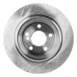 Rear, Driver or Passenger Side Brake Disc, Plain Surface, Solid, 5 Lug Wheels, 11.81 in. Disc Diameter, Pro-Line Series