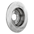 Rear, Driver or Passenger Side Brake Disc, Plain Surface, Solid, 5 Lug Wheels, 11.81 in. Disc Diameter, Pro-Line Series