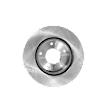 2001 Mitsubishi Eclipse - Front, Driver or Passenger Side Brake Disc, Natural Finish, Plain Surface, Vented, 5 Lugs, 276.3 mm, 3.0L 6Cyl, Pro-Line Series
