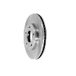 2001 Mitsubishi Eclipse - Front, Driver or Passenger Side Brake Disc, Natural Finish, Plain Surface, Vented, 5 Lugs, 276.3 mm, 3.0L 6Cyl, Pro-Line Series