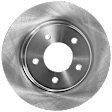 2004-2013 Mazda 3 - Rear, Driver or Passenger Side Brake Disc, Plain Surface, Solid, 5 Lugs, 11.02 In., Pro-Line Series