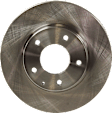 Front, Driver or Passenger Side Brake Disc, Natural Finish, Plain Surface, Vented, 5 Lugs, 273.81 mm, Pro-Line Series