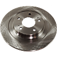 Brake Disc, Plain Surface, Solid, 5 Lugs, 302.01 mm, Pro-Line Series