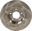 Brake Disc, Plain Surface, Solid, 5 Lugs, 302.01 mm, Pro-Line Series