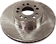Front, Driver or Passenger Side Brake Disc, Plain Surface, Vented, 5 Lugs, 320.04 mm,, Pro-Line Series