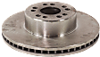 Front, Driver or Passenger Side Brake Disc, Plain Surface, Vented, 5 Lugs, 320.04 mm,, Pro-Line Series