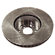 Front, Driver or Passenger Side Brake Disc, Plain Surface, Vented, 5 Lugs, 320.04 mm,, Pro-Line Series