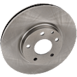2014 Mazda 6 - Front, Driver or Passenger Side Brake Disc, Plain Surface, Vented, 5 Lugs, 296.93 mm, 2.5L 4Cyl, Pro-Line Series