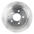 Rear, Driver or Passenger Side Brake Disc, Plain Surface, Vented, Pro-Line Series