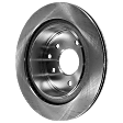 Rear, Driver or Passenger Side Brake Disc, Plain Surface, Vented, 5 Lugs, 11.49 in. Disc Diameter, Pro-Line Series