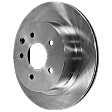 Rear, Driver or Passenger Side Brake Disc, Plain Surface, Vented, 5 Lugs, 11.49 in. Disc Diameter, Pro-Line Series