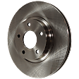 Front, Driver or Passenger Side Brake Disc, Plain Surface, Vented, 5 Lugs, 11.65 in. Disc Diameter, Pro-Line Series