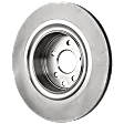 Rear, Driver or Passenger Side Brake Disc, Plain Surface, Vented, 5 Lugs, 13.78 in. Disc Diameter, Sport Perf Brakes, Pro-Line Series