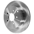Rear, Driver or Passenger Side Brake Disc, Plain Surface, Solid, 5 Lugs, 12.13 in. Disc Diameter, Pro-Line Series