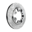 Front, Driver or Passenger Side Brake Disc, Plain Surface, Vented, Pro-Line Series