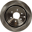 Brake Disc, Plain Surface, Vented, 6 Lugs, 307.59 mm, Pro-Line Series
