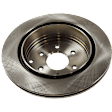 Brake Disc, Plain Surface, Vented, 6 Lugs, 307.59 mm, Pro-Line Series
