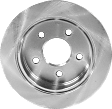 Rear, Driver or Passenger Side Brake Disc, Plain Surface, Solid, 5 Lugs, 10.94 in. Disc Diameter, Pro-Line Series