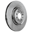 2017 Ram ProMaster City - Front, Driver or Passenger Side Brake Disc, Natural Finish, Plain Surface, Vented, 5 Lugs, 305.05 mm, 2.4L 4Cyl, Pro-Line Series