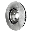 Front, Driver or Passenger Side Brake Disc, Plain Surface, Vented, For Models with 316mm Front Disc, Pro-Line Series