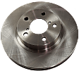 Front Brake Disc, Plain Surface, Vented, 5 Lugs, 10.24 in. Disc Diameter, Pro-Line Series