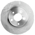 Front, Driver or Passenger Side Brake Disc, Plain Surface, Vented, For Models with 277mm Front Disc, Pro-Line Series