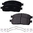 Front Ceramic Brake Pad Set, Pro-Line Series