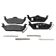 2010 Ford F-150 XLT 8 Cyl 4.6L - Rear Semi-Metallic Brake Pad Set, Pro-Line Series