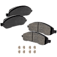 Front Brake Pad Set, Includes Shims and Hardware