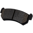 Rear Brake Pad Set, Includes Shims and Hardware