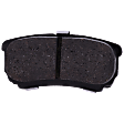 2014 Jeep Compass - Rear Ceramic Brake Pad Set, 2.4L 4Cyl, With BRF Brakes; With 262 mm Rotors, Pro-Line Series