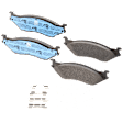 Front or Rear Brake Pad Set, Semi-Metallic, Pro-Line Series