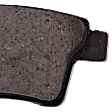 Rear Brake Pad Set, Includes Shims and Hardware