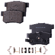 Rear Brake Pad Set, Ceramic, Pro-Line Series