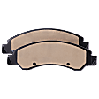 Front Brake Pad Set, Ceramic, 2-Wheel Set, Hardware Includes (4) Pieces Pad Locating Clip, Pro-Line Series