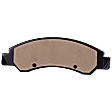 Front Brake Pad Set, Ceramic, 2-Wheel Set, Hardware Includes (4) Pieces Pad Locating Clip, Pro-Line Series