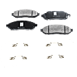 Front Brake Pad Set, Includes Shims and Hardware