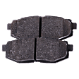 Rear Brake Pad Set, Organic, Pro-Line Series