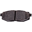 Rear Brake Pad Set, Organic, Pro-Line Series
