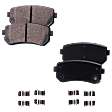 Rear Brake Pad Set, Ceramic, Pro-Line Series