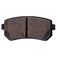 Rear Brake Pad Set, Ceramic, Pro-Line Series