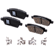 2011 Lincoln MKZ - Rear Ceramic Brake Pad Set, 2.5L 4Cyl, Pro-Line Series
