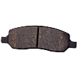 Rear Brake Pad Set, Includes Shims and Hardware