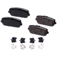 Rear Pro-Line Series Organic Brake Pad Set