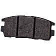 Rear Brake Pad Set, Includes Shims and Hardware