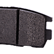 Rear Brake Pad Set, Includes Shims and Hardware
