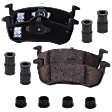 Rear Brake Pad Set, Ceramic, Pro-Line Series