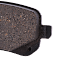 2011 Chrysler Town & Country - Rear Ceramic Brake Pad Set, 3.6L 6Cyl, Pro-Line Series