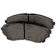 Front Brake Pad Set, Organic, Heavy Duty Brakes, Pro-Line Series